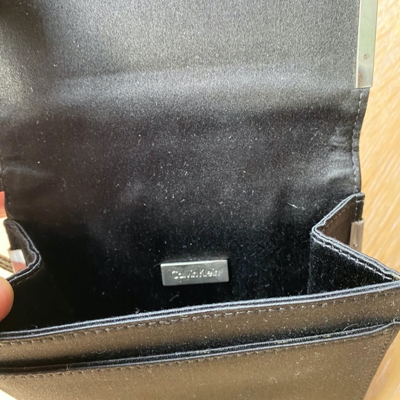 Calvin Klein Collection Satin Clutch - Picture 5 of 5